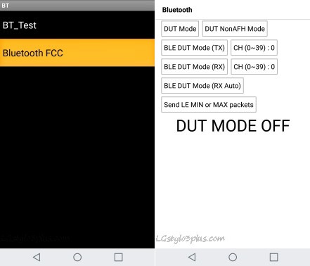 LG MP450 Bluetooth Test